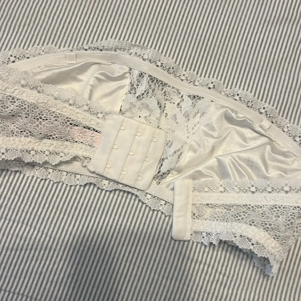 PINK strapless bandeau Bralette - Picture 4 of 5